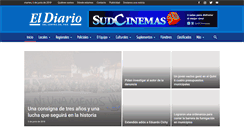 Desktop Screenshot of eldiariocba.com.ar