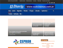Tablet Screenshot of eldiariocba.com.ar